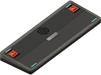 NuPhy Halo96 V2 trådlöst gaming tangentbord (Obsidian black/Raspberry) Gamingtangentbord