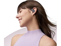 SHOKZ OpenFit Air Trådlösa öronsnäckor, open-ear (svart) -B-Grade Demo headset