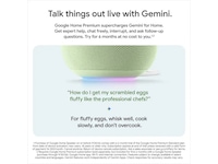 Google Home-högtalare (porcelain) Trådlös / Bluetooth högtalare