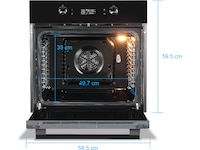 AVANT Inbyggd Ugn 11 Funktioner Triple-Glass BTIO70LE  Ugn