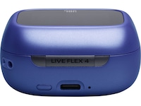 JBL LIVE FLEX 4 - Trådlösa öronproppar med ANC (blå) In-ear hörlurar