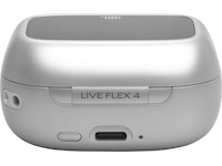 JBL LIVE FLEX 4 - Trådlösa öronproppar (silver) In-ear hörlurar