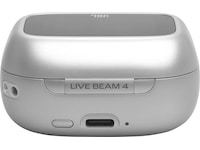 JBL Live Beam 4 Trådlösa öronproppar  (silver) In-ear hörlurar