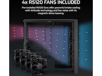 Corsair FRAME 4000X RS Mid Tower (svart) Midi tower