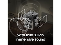 Samsung Music Studio 7 (svart) Soundbars