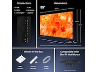 Samsung 55" QN72H Neo QLED 4K Mini LED Smart TV (2026) 50 - 59 tums TV