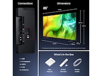 Samsung 85" M80H Mini LED 4K Smart TV (2026) Över 80 tums TV