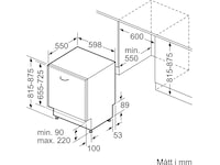 iQ500, Helintegrerad diskmaskin, 60 cm Integrerad diskmaskin