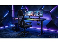 Mission Hyperion Motoriserat RGB Gaming-Skrivbord Gamingdesk