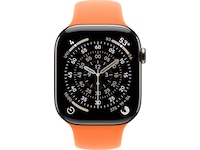 Apple Watch 46mm Sport Band S/M (clementine) Armband