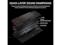 CORSAIR VANGUARD 96 WIRELESS Gaming Tangentbord Gamingtangentbord
