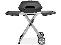 Bärbar gasgrill med dubbelbrännare 4,5 kW Utomhusgrillar