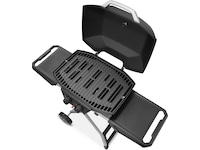 Bärbar gasgrill med dubbelbrännare 4,5 kW Utomhusgrillar