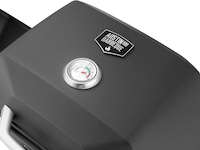 Bärbar gasgrill med dubbelbrännare 4,5 kW Utomhusgrillar