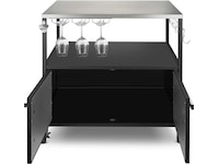Austin and Barbeque Sidobord med förvaring Utomhusgrillvagnar