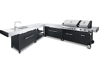 Austin and Barbeque Gasgrill 8+2 brännare Utomhusgrillar