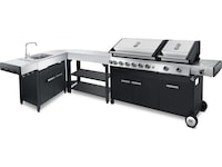 Austin and Barbeque Gasgrill 8+2 brännare Utomhusgrillar