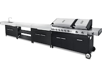 Austin and Barbeque Gasgrill 8+2 brännare Utomhusgrillar