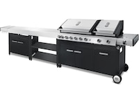 Austin and Barbeque Gasgrill 8+2 brännare Utomhusgrillar