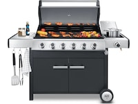 Austin and Barbeque Klassisk gasgrill 6 brännare Utomhusgrillar