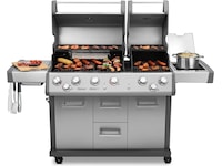 Austin and Barbeque AABQ Pro 6+2B gasgrill Utomhusgrillar