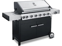 Austin and Barbeque Gasgrill 6+2 brännare Utomhusgrillar