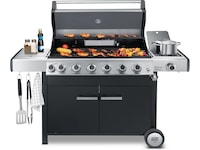 Austin and Barbeque Gasgrill 6+2 brännare Utomhusgrillar