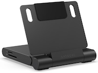 Satechi OnTheGo Foldable Stand Hub (Space Black) Dockningsstation och USB-hub