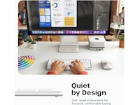 Satechi EX1 Slim trådlöst tangentbord nordisk layout Tangentbord