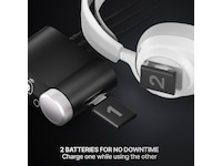 SteelSeries Arctis Nova Pro Omni trådlöst gaming-headset (vit) Gamingheadset