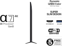 LG 86'' QNED7E AI 4K Smart TV 86QNED7EA6B (2025) Över 80 tums TV