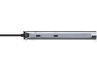 Targus 140W USB-C Dual Video Mobile Dock (Silver) Dockningsstation och USB-hub