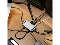 Targus USB4 140W Dual Video Mobile Dock (silver) Dockningsstation och USB-hub