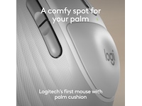 Logitech Signature Comfort M850 L trådlös mus (vit) Mus
