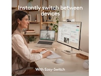 Logitech Signature Comfort M850 L trådlös mus (vit) Mus