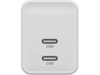 HyperJuice 35W USB-C GaN-laddare (vit) Mobilladdare
