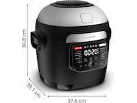 OBH Nordica Actifry Multicooker 6L (svart) Mat- & ångkokare