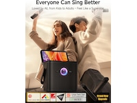 Nedis Ikarao Shell S3 Karaokehögtalare 80W Trådlös / Bluetooth högtalare