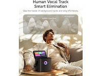 Nedis Ikarao Shell S3 Karaokehögtalare 80W Trådlös / Bluetooth högtalare