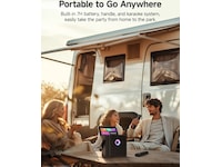 Nedis Ikarao Shell S3 Karaokehögtalare 80W Trådlös / Bluetooth högtalare