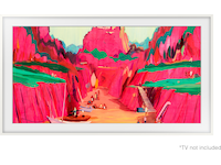 Samsung 75" ram till The Frame och The Frame Pro (2021-2025, Vit) -B-Grade Demo TV/projektorer