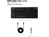 Sony INZONE KBD-H75 Gaming Tangentbord 75% TKL Gamingtangentbord