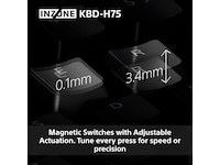 Sony INZONE KBD-H75 Gaming Tangentbord 75% TKL Gamingtangentbord