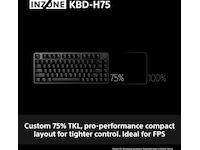 Sony INZONE KBD-H75 Gaming Tangentbord 75% TKL Gamingtangentbord