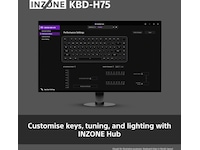 Sony INZONE KBD-H75 Gaming Tangentbord 75% TKL Gamingtangentbord