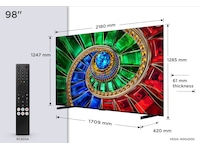 TCL 98" RM7L RGB-Mini LED Smart TV (2026) Över 80 tums TV