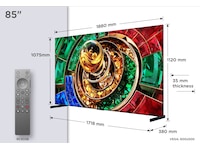 TCL 85" RM9L RGB-Mini LED 4K Smart TV (2026) Över 80 tums TV