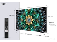 TCL 98" Q6C Premium QD-MiniLED TV (2026) Över 80 tums TV