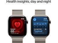 Apple Watch Series 10 GPS + LTE 42mm Titan (naturlig) -B-Grade Demo watches