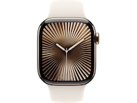 Apple Watch Series 10 GPS + LTE 42mm Titan (guld) -B-Grade Demo watches
